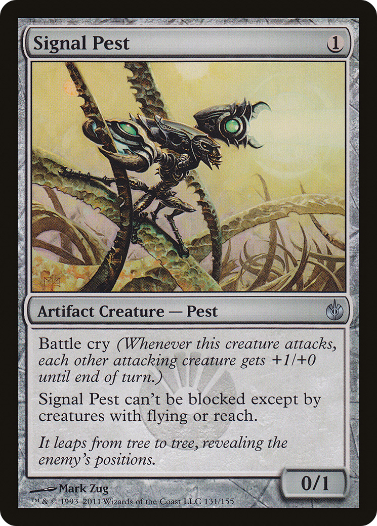 Image of Signal Pest (MBS-131) - Mirrodin Besieged