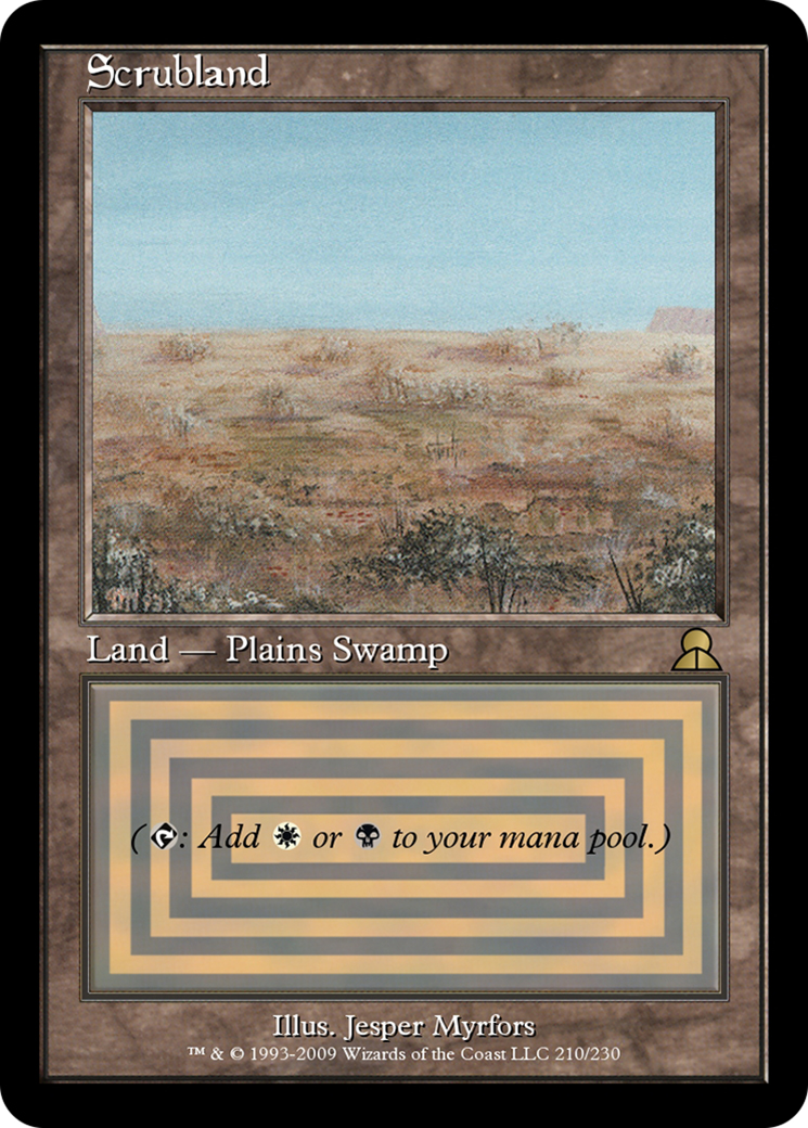 Image of Scrubland (ME3-210) - Masters Edition III