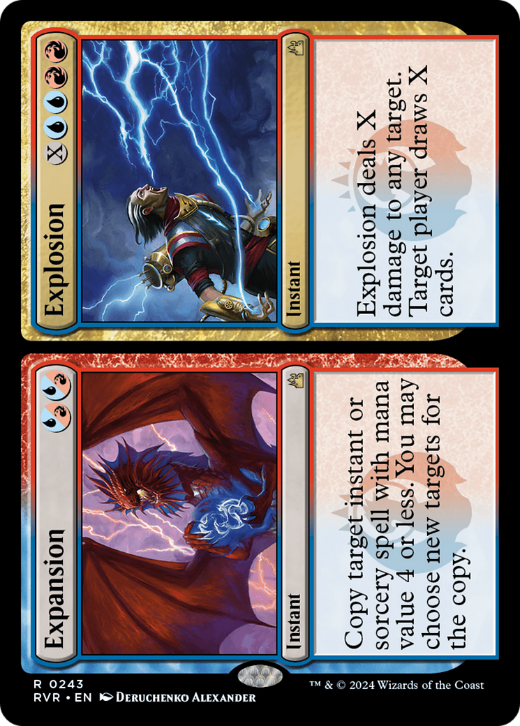 Image of Expansion // Explosion (RVR-243) - Ravnica Remastered Foil