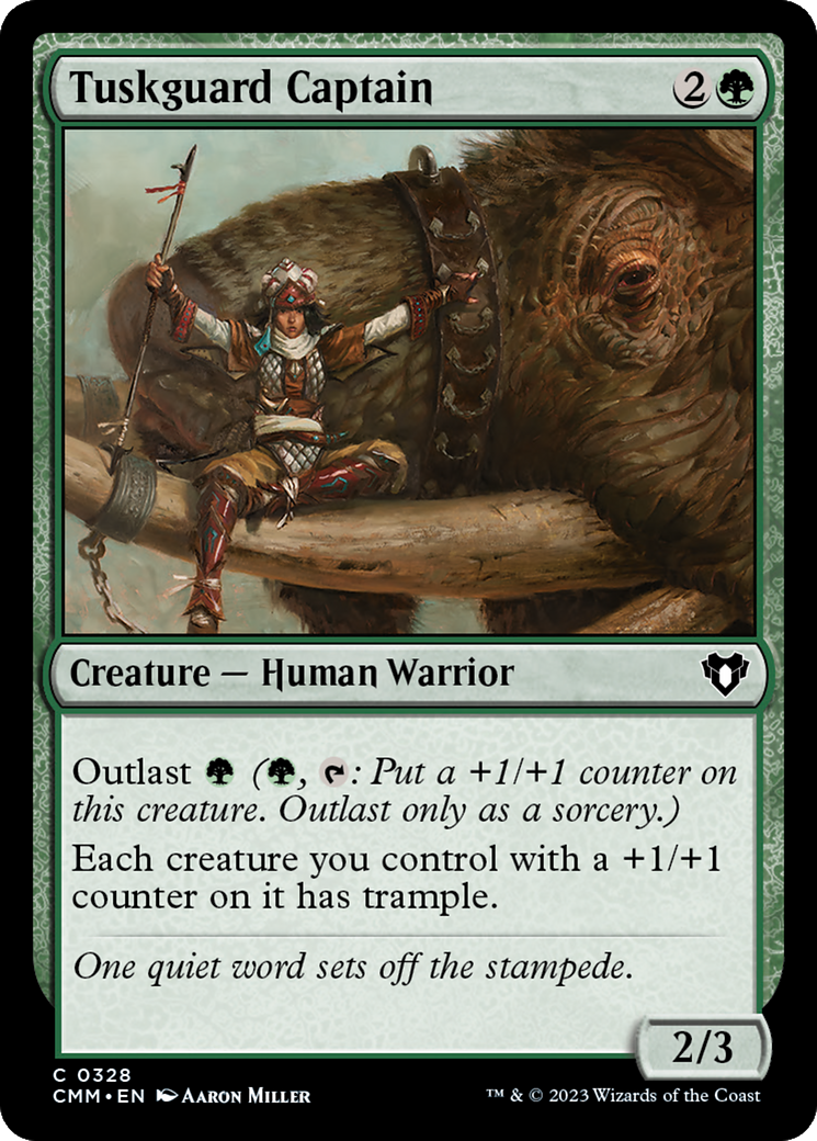 Image of Tuskguard Captain (CMM-328) - Commander Masters