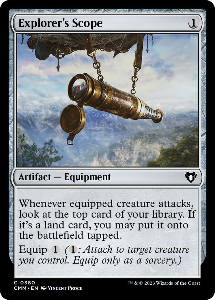 Image of Explorer's Scope (CMM-380) - Commander Masters