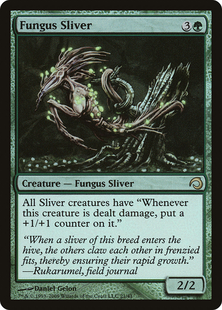 Image of Fungus Sliver (PDS-021) - Premium Deck Series: Slivers Foil