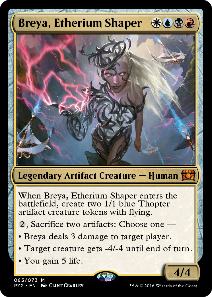 Image of Breya, Etherium Shaper (PZ2-065) - Treasure Chest Foil