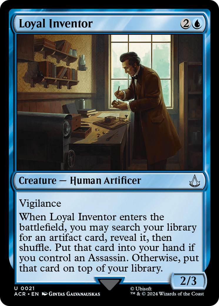 Image of Loyal Inventor (ACR-021) - Assassin's Creed Foil