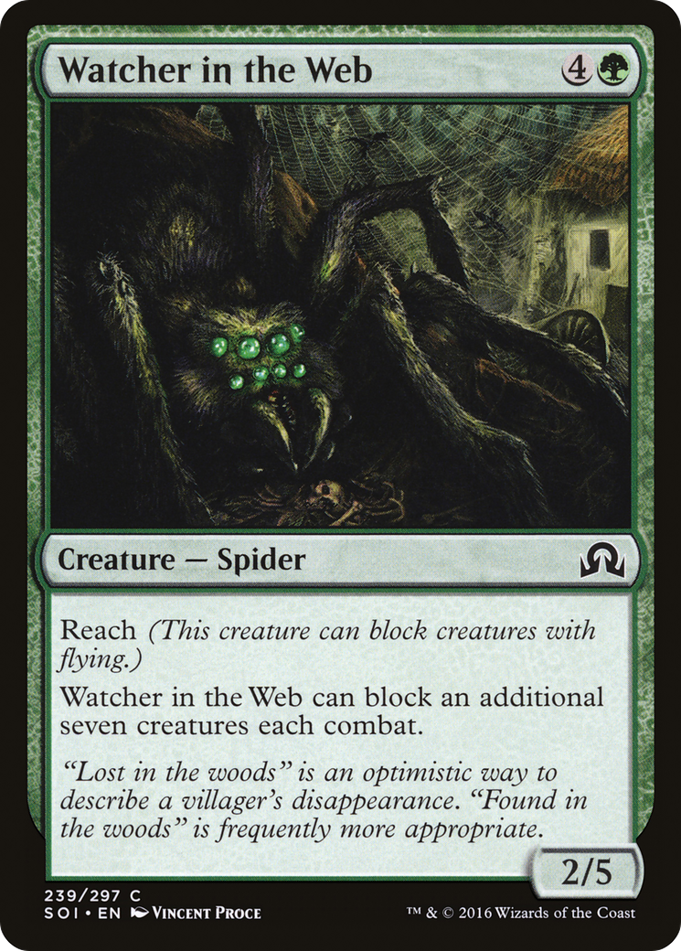 Image of Watcher in the Web (SOI-239) - Shadows over Innistrad