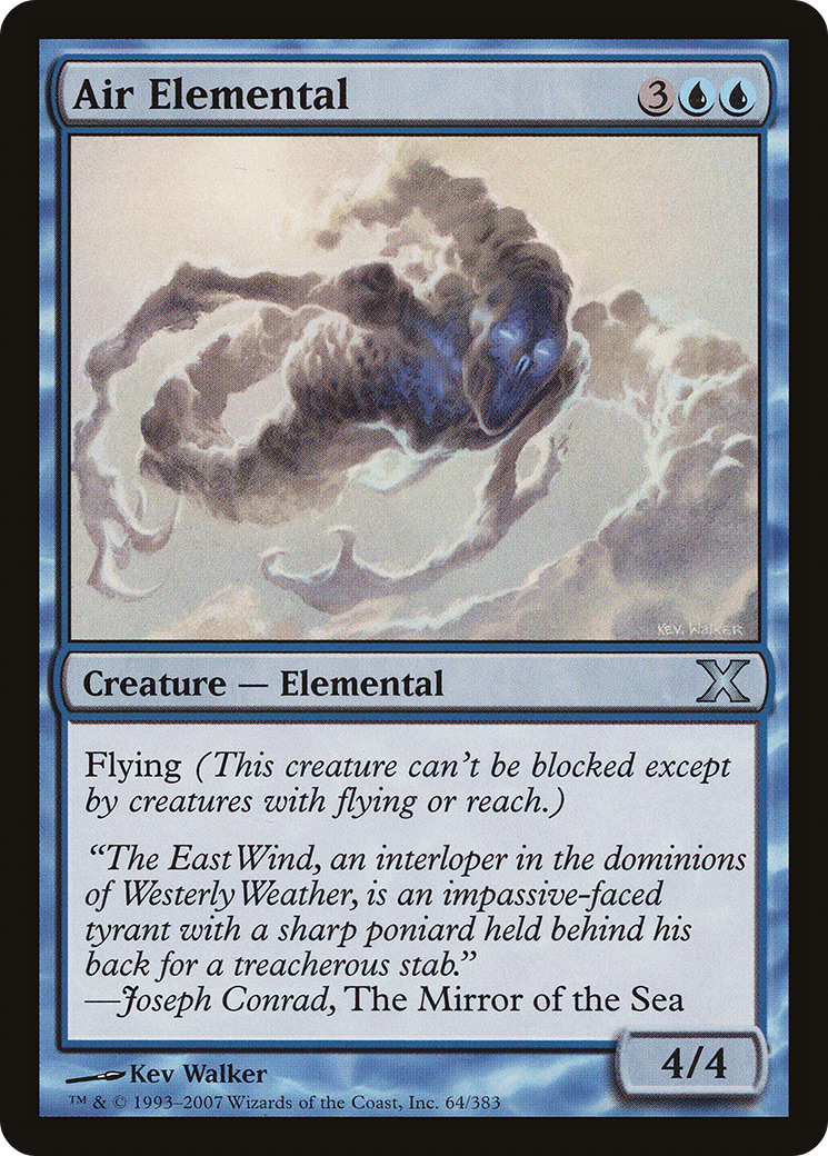 Image of Air Elemental (10E-064) - Tenth Edition
