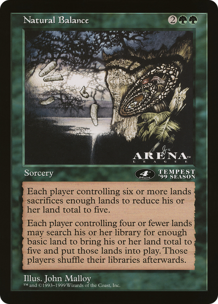 Image of Natural Balance (OLEP-072) - Oversized League Prizes