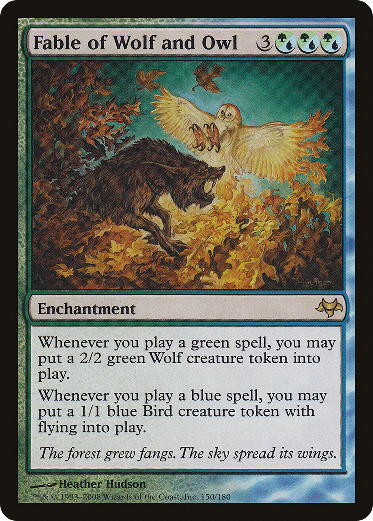 Image of Fable of Wolf and Owl (EVE-150) - Eventide