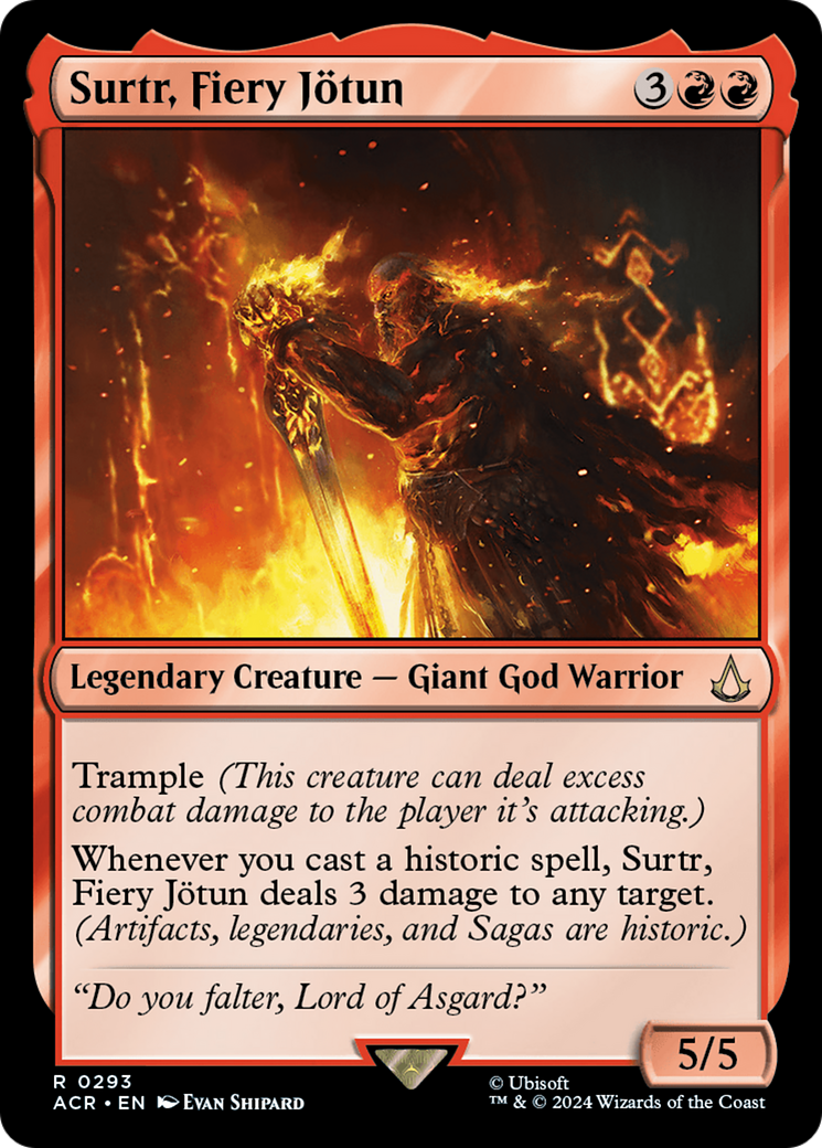 Image of Surtr, Fiery Jotun (ACR-293) - Assassin's Creed