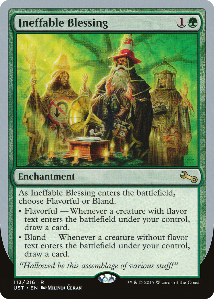 Image of Ineffable Blessing (A) (UST-113A) - Unstable
