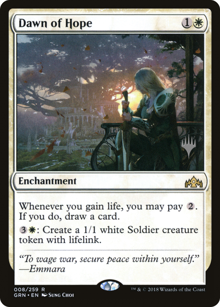 Image of Dawn of Hope (PPTHB-08P) - Guilds of Ravnica Promos
