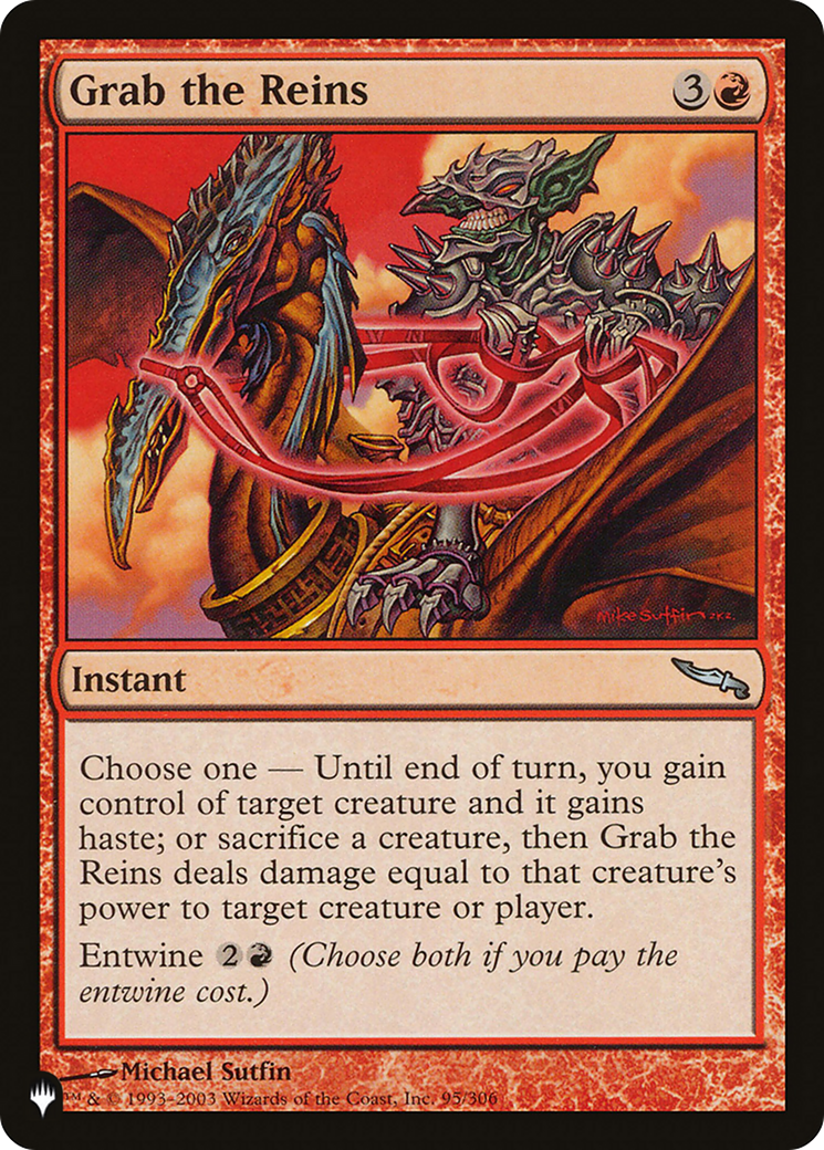 Image of Grab the Reins (LIST-MRD-95) - The List
