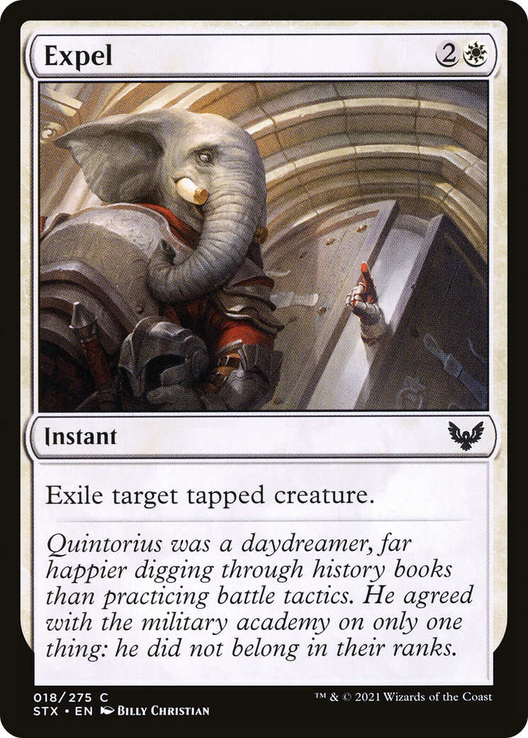 Image of Expel (STX-018) - Strixhaven: School of Mages