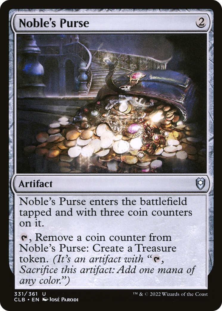 Image of Noble's Purse (CLB-331) - Commander Legends: Battle for Baldur's Gate