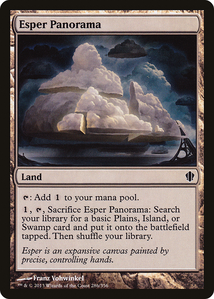Image of Esper Panorama (C13-286) - Commander 2013