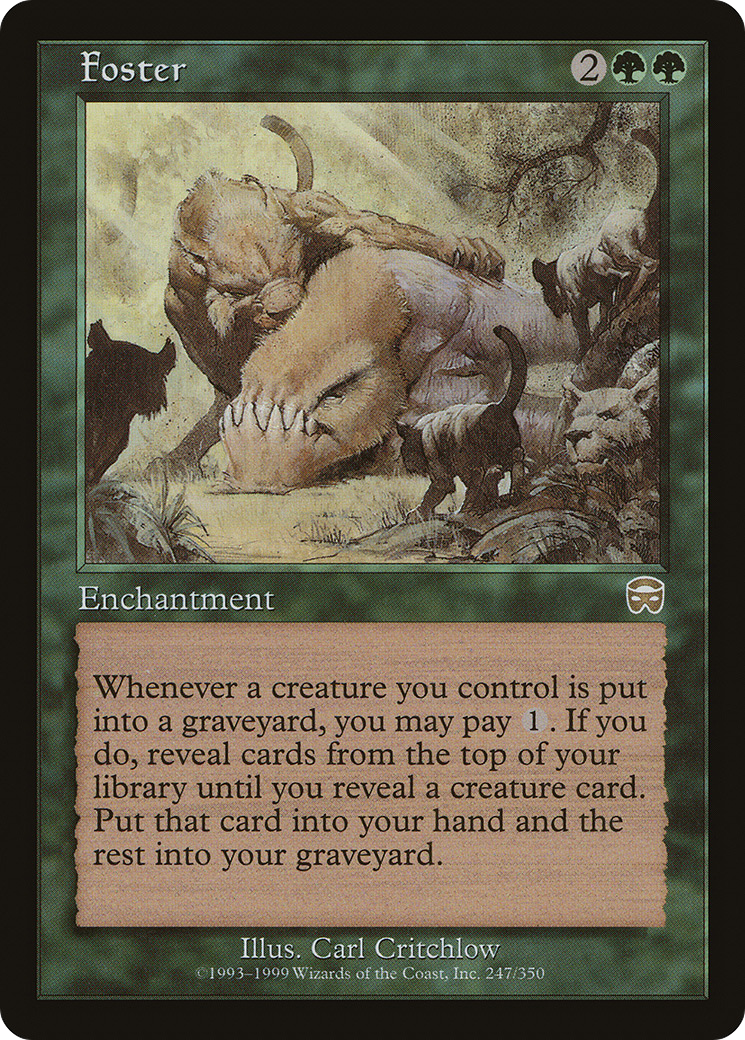 Image of Foster (MMQ-247) - Mercadian Masques
