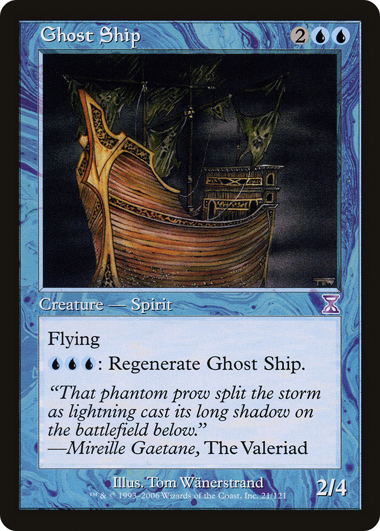 Image of Ghost Ship (TSB-021) - Time Spiral Timeshifted