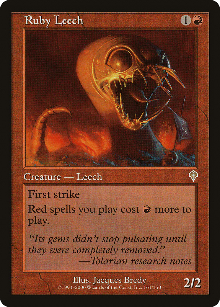 Image of Ruby Leech (INV-161) - Invasion