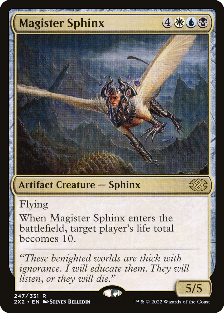 Image of Magister Sphinx (2X2-247) - Double Masters 2022