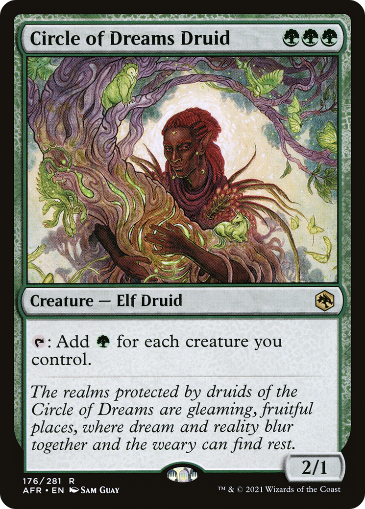 Image of Circle of Dreams Druid (AFR-176) - Adventures in the Forgotten Realms