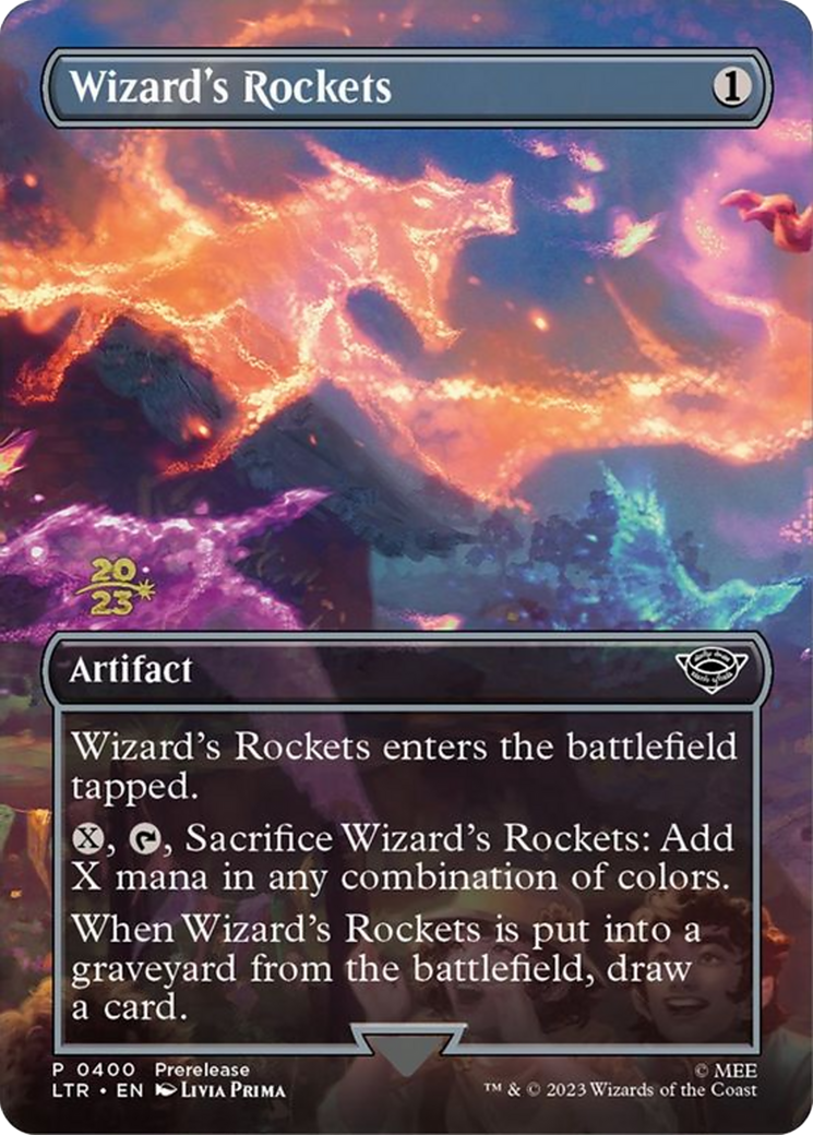 Image of Wizard's Rockets (PRE-400) - Tales of Middle-earth Promos (Borderless) Foil