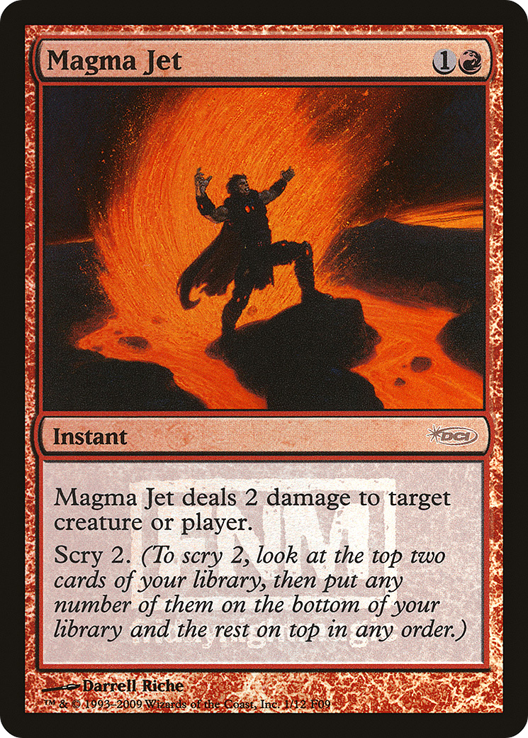 Image of Magma Jet (FNM-) - Friday Night Magic 2009 Foil