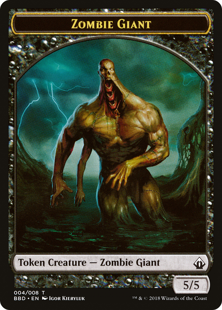 Image of Zombie Giant Token (BBD-004) - Battlebond Tokens