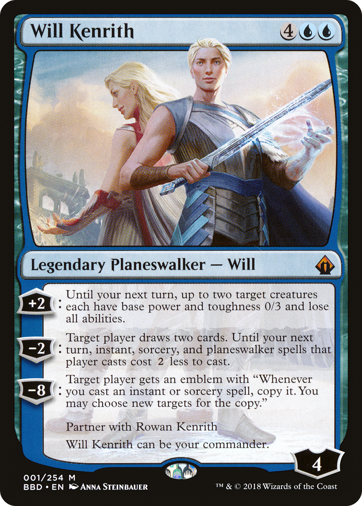 Image of Will Kenrith (BBD-001) - Battlebond