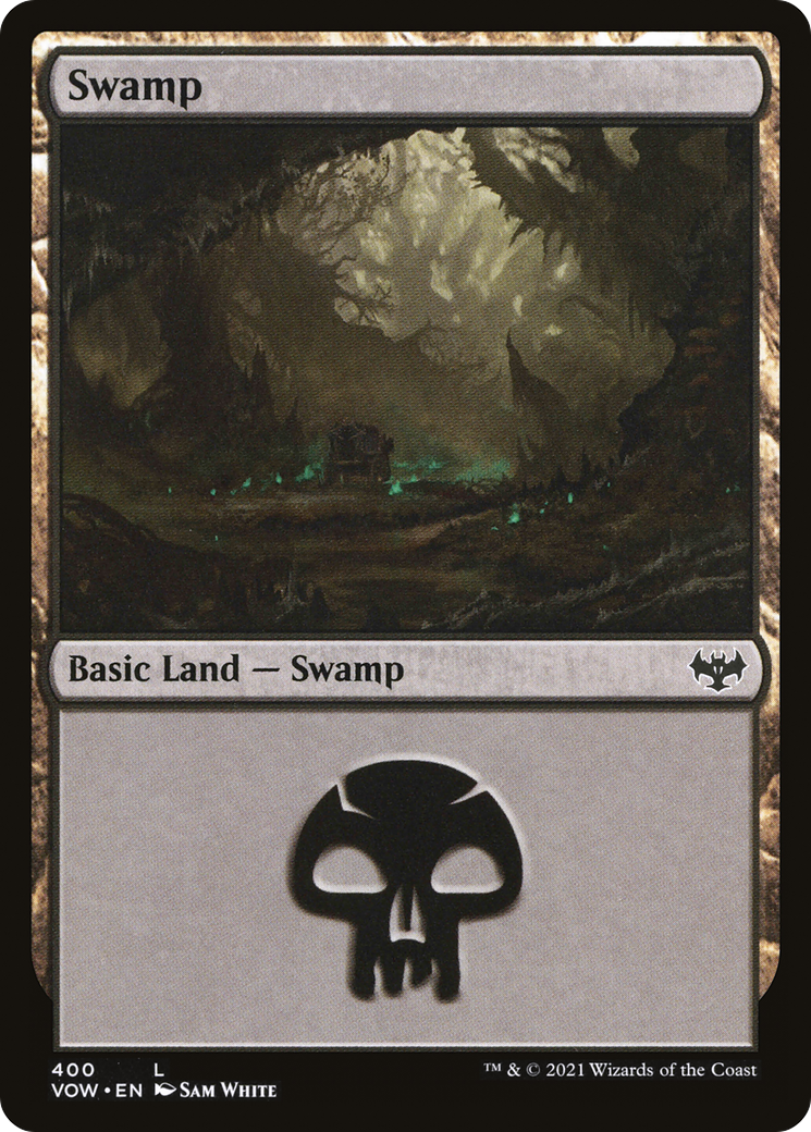 Image of Swamp (400) (VOW-400) - Innistrad: Crimson Vow Foil