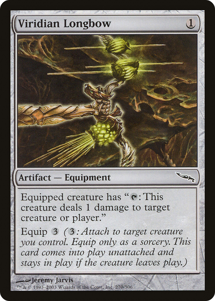 Image of Viridian Longbow (MRD-270) - Mirrodin