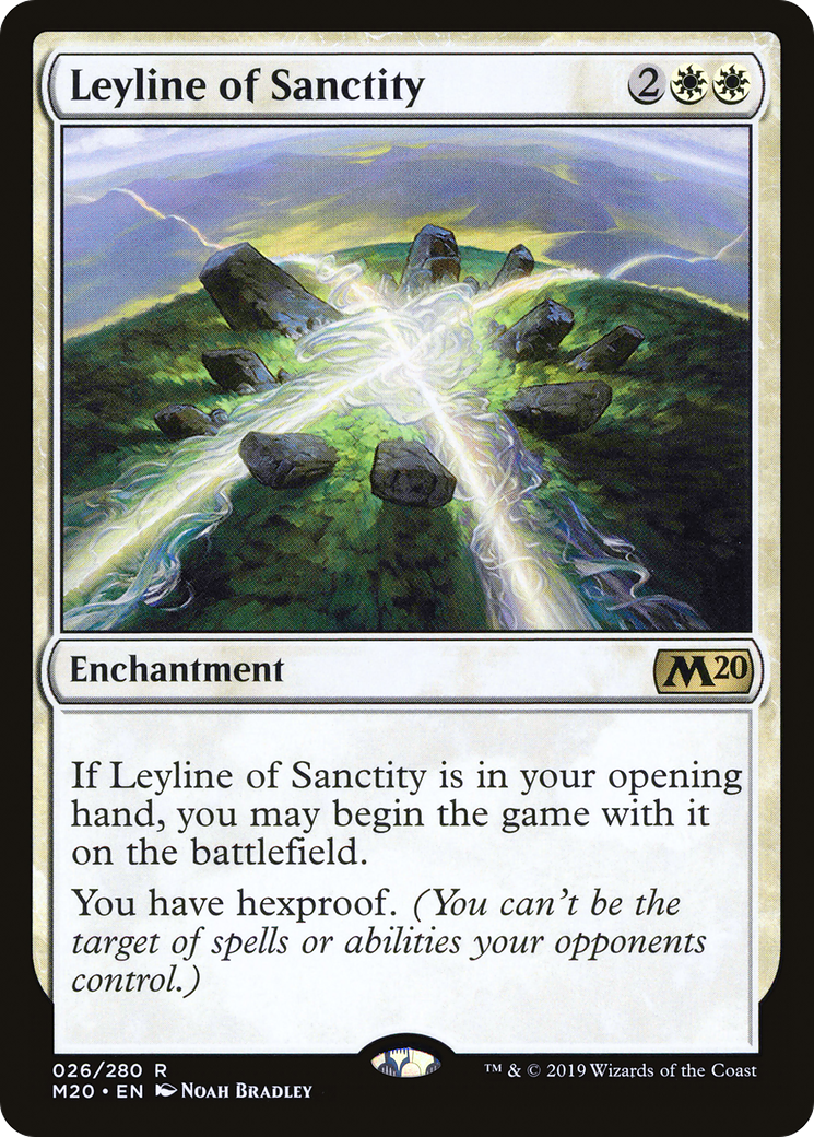 Image of Leyline of Sanctity (M20-026) - Core Set 2020