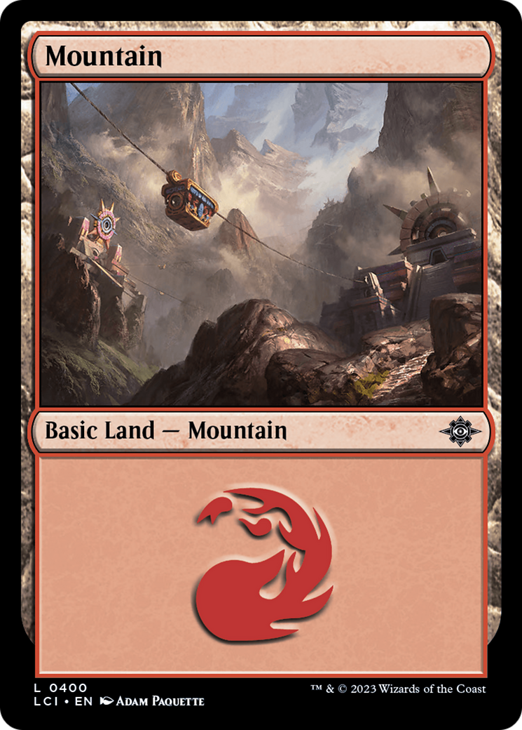 Image of Mountain (0400) (LCI-400) - The Lost Caverns of Ixalan Foil