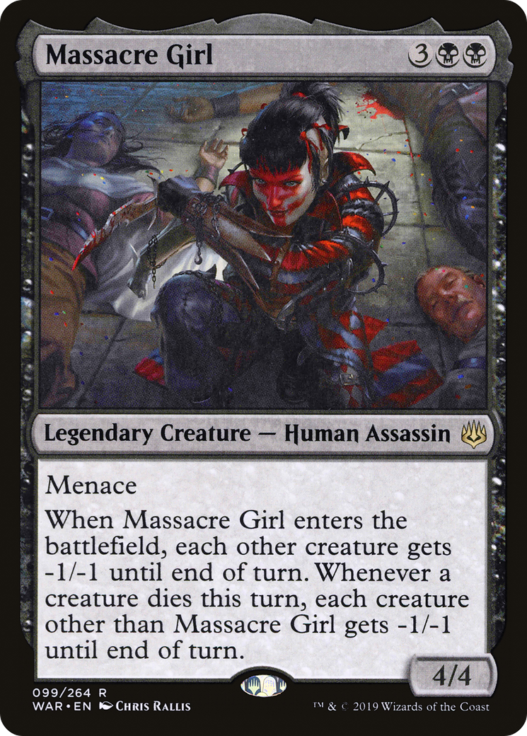 Image of Massacre Girl (WAR-099) - War of the Spark Foil