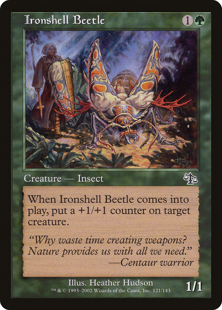 Image of Ironshell Beetle (JUD-121) - Judgment