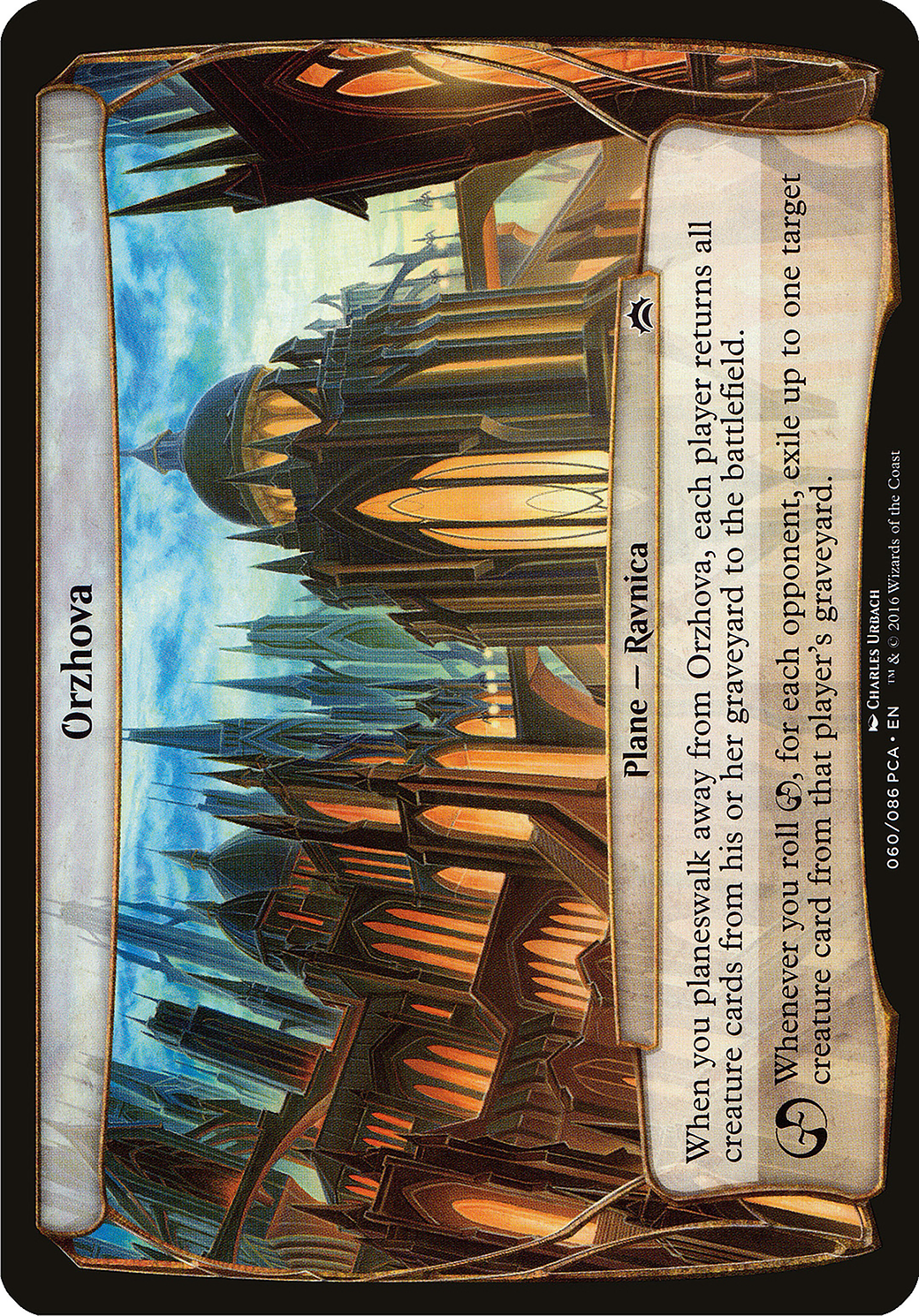 Image of Orzhova (Planechase Anthology) (OVER-060) - Planechase Anthology Planes
