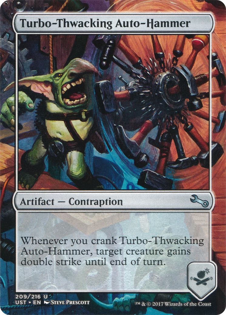 Image of Turbo-Thwacking Auto-Hammer (UST-209) - Unstable (Borderless) Foil