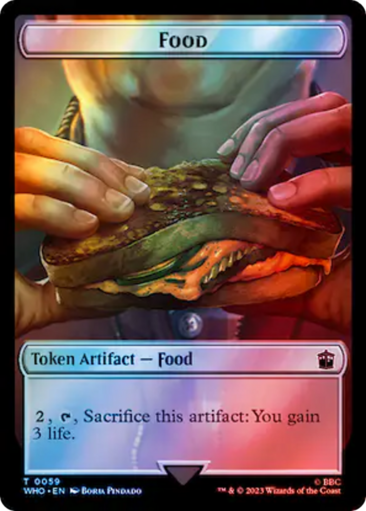 Image of Food (TWHO-059) - Doctor Who Tokens Foil
