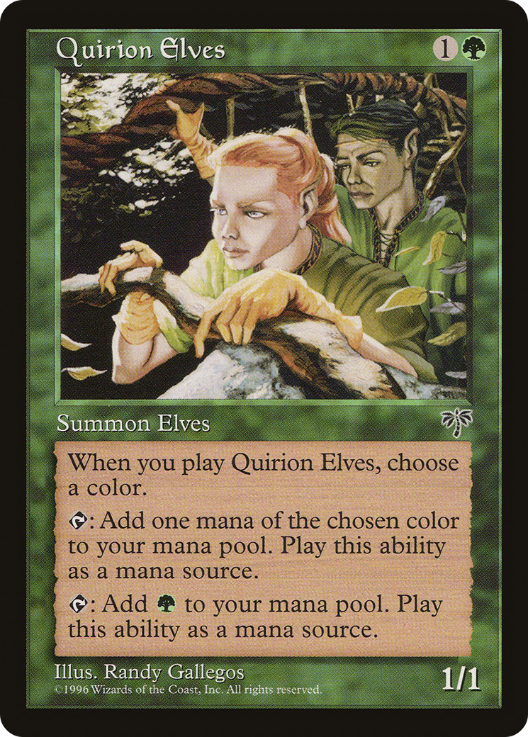 Image of Quirion Elves (MIR-) - Mirage