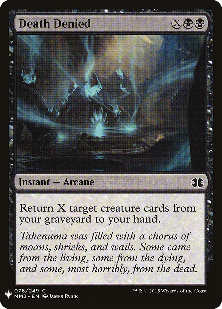 Image of Death Denied (LIST-MM2-76) - The List