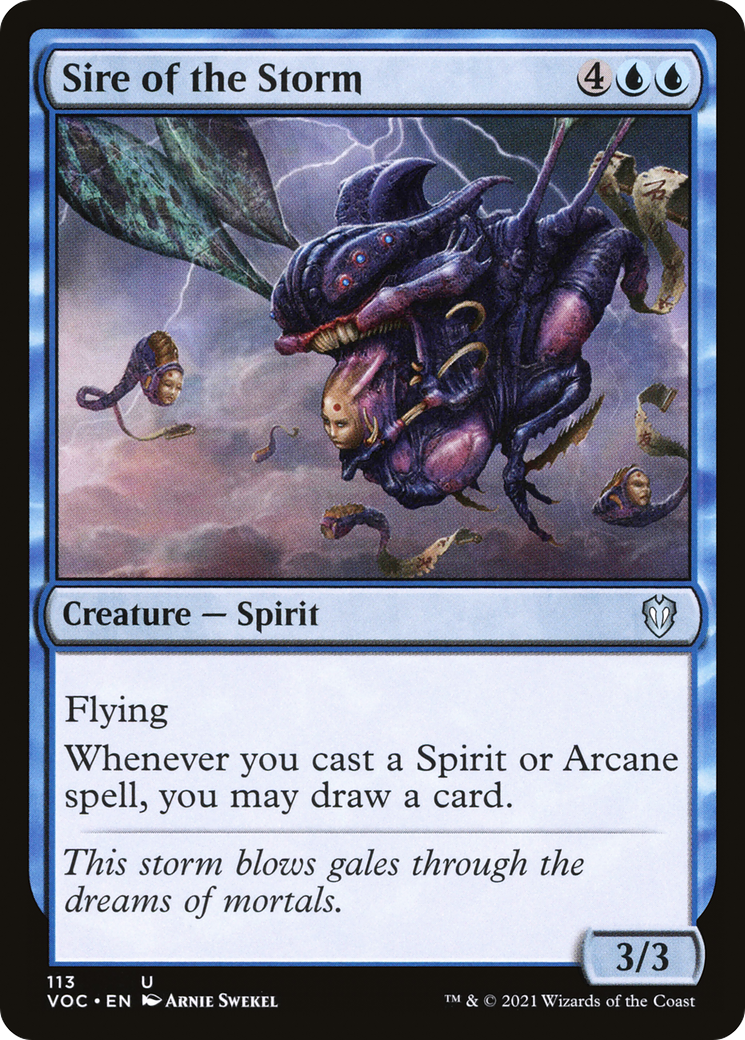 Image of Sire of the Storm (VOC-113) - Crimson Vow Commander