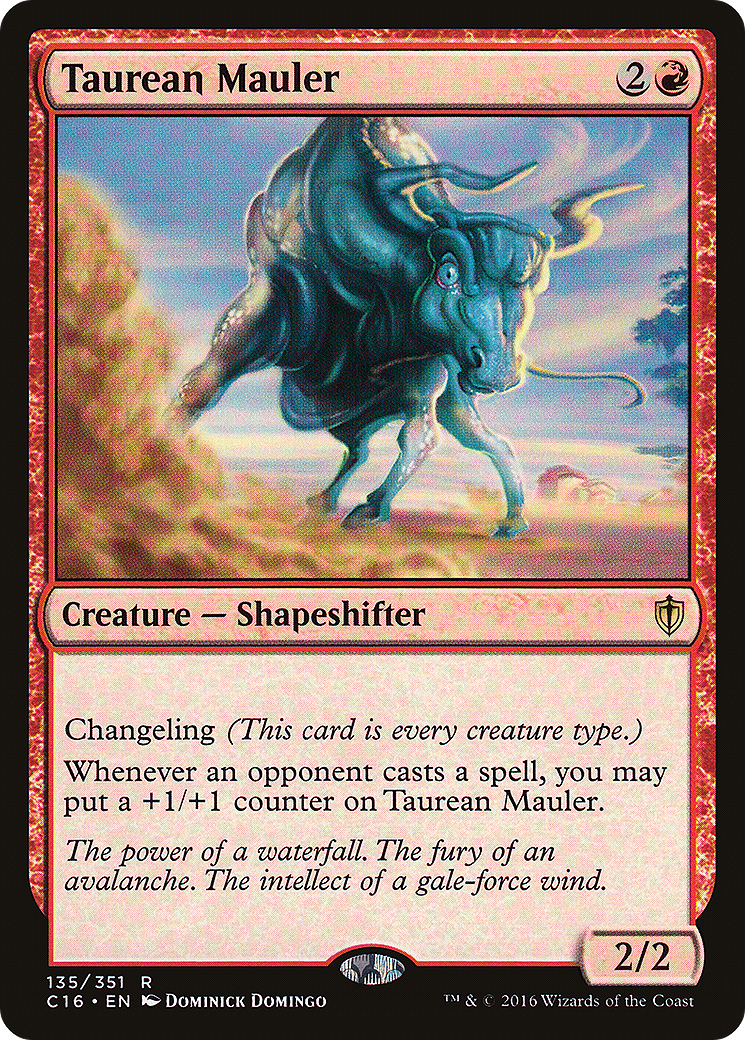 Image of Taurean Mauler (C16-135) - Commander 2016
