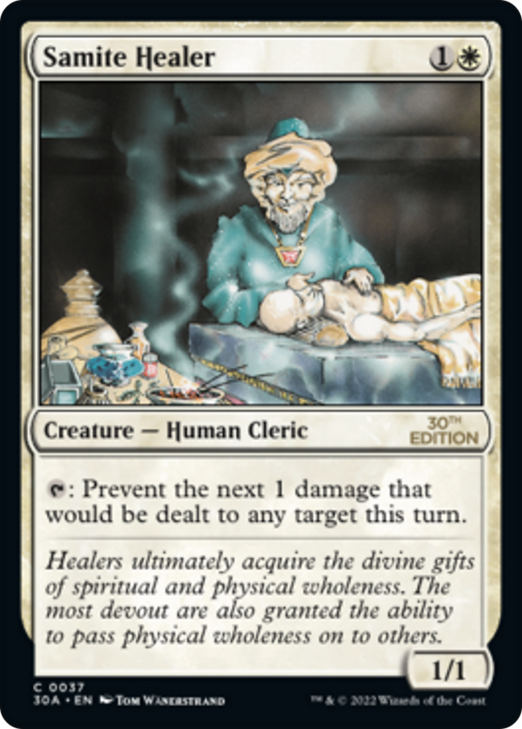 Image of Samite Healer (30A-037) - 30th Anniversary Edition