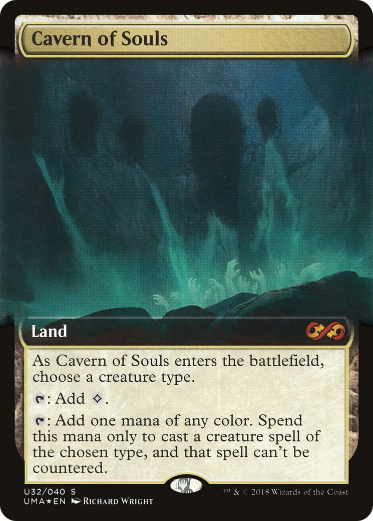 Image of Cavern of Souls (UMA:BT-U32) - Ultimate Box Topper: (Extended Art) Foil