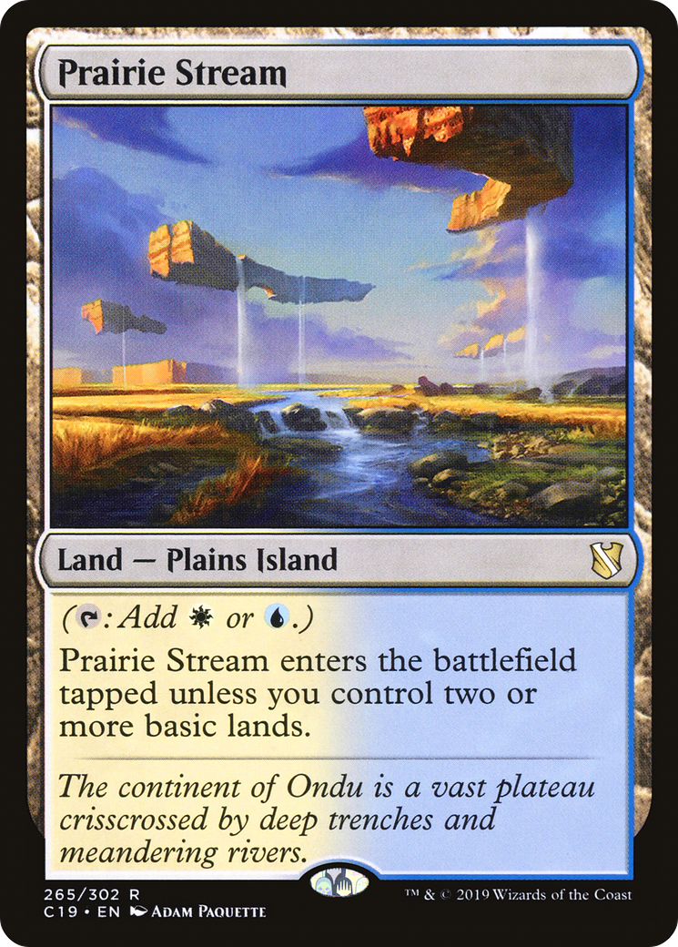 Image of Prairie Stream (C19-265) - Commander 2019