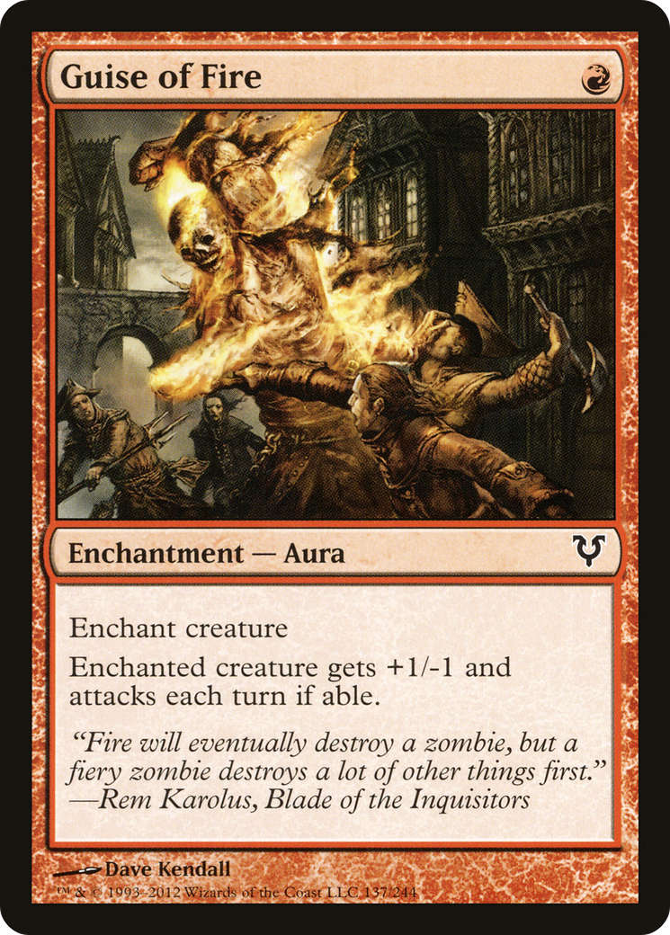 Image of Guise of Fire (AVR-137) - Avacyn Restored