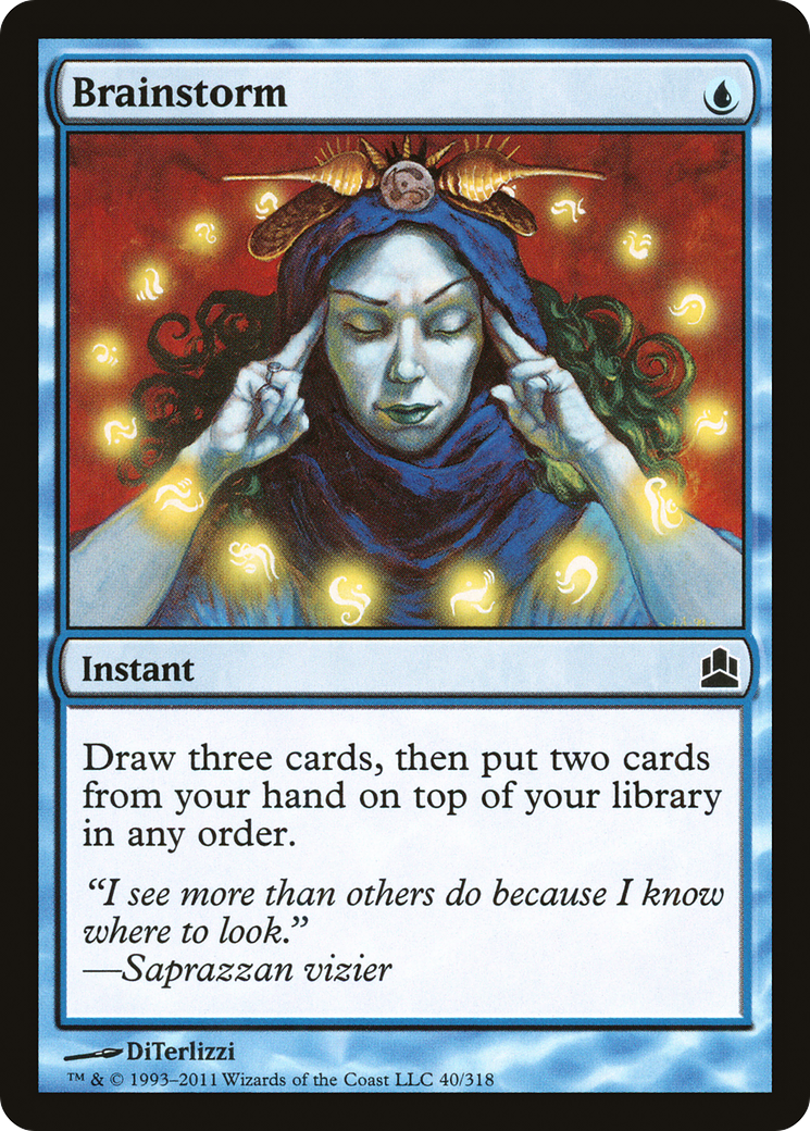 Image of Brainstorm (CMD-040) - Commander 2011
