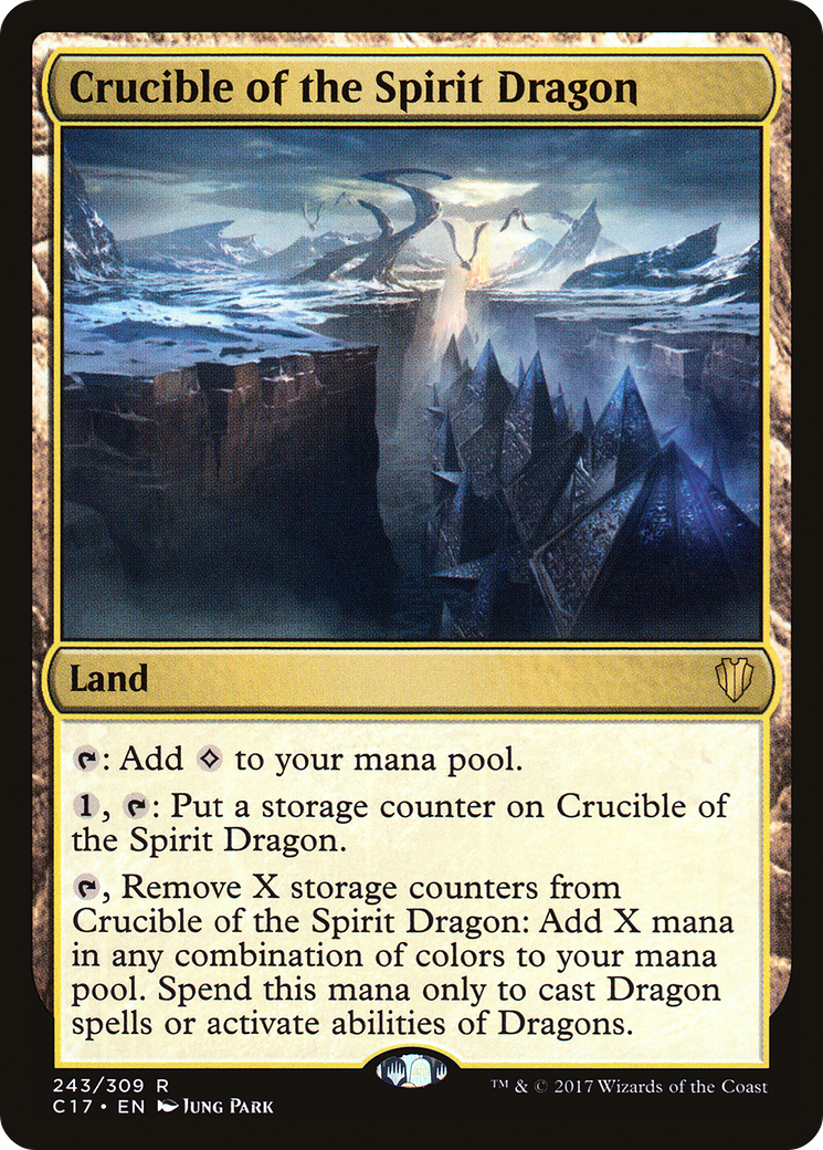 Image of Crucible of the Spirit Dragon (C17-243) - Commander 2017