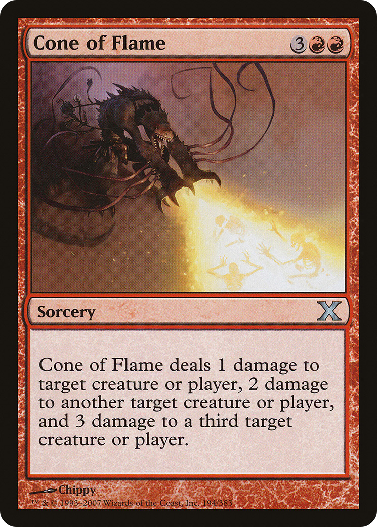 Image of Cone of Flame (10E-194) - Tenth Edition Foil