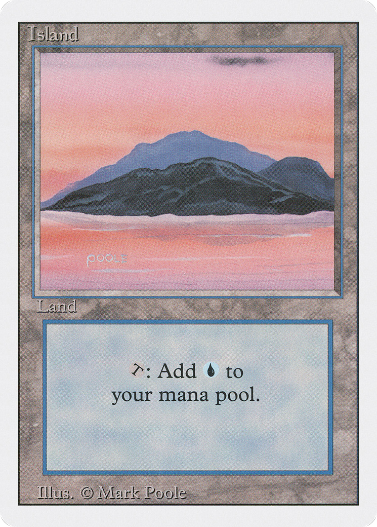 Image of Island (C) (3ED-289) - Revised Edition