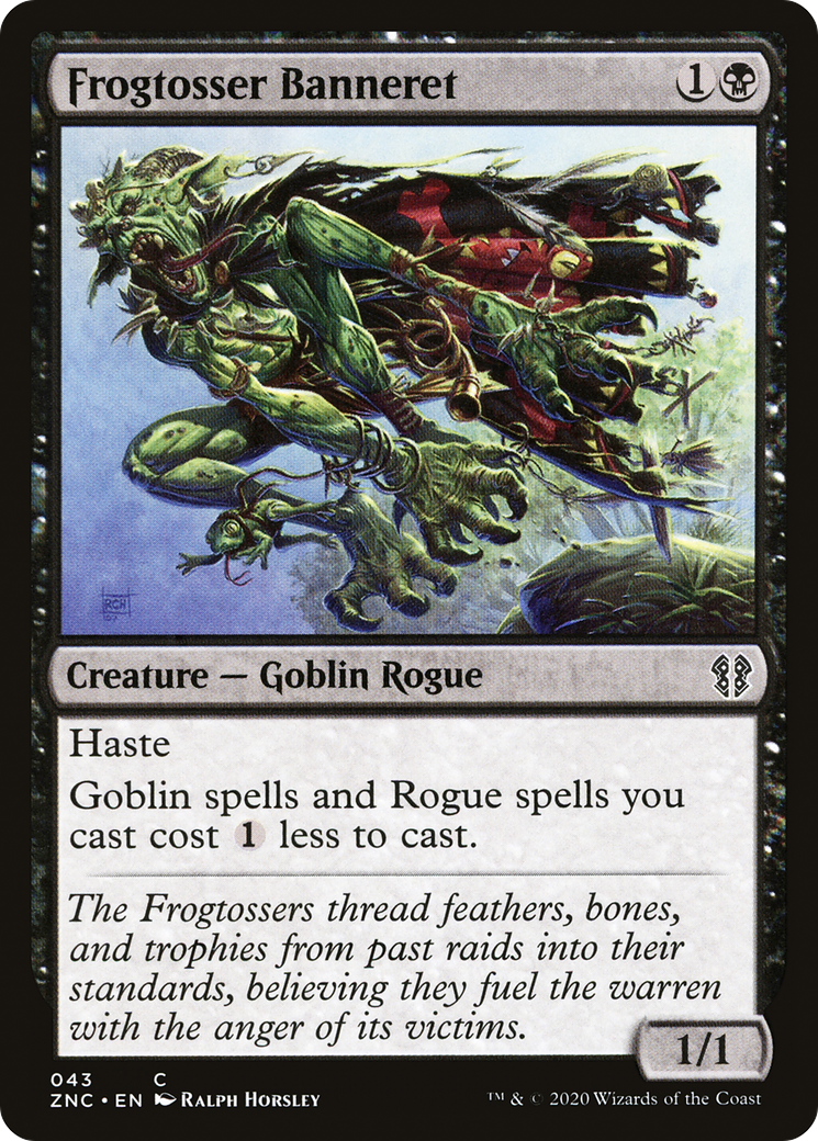 Image of Frogtosser Banneret (ZNC-043) - Zendikar Rising Commander